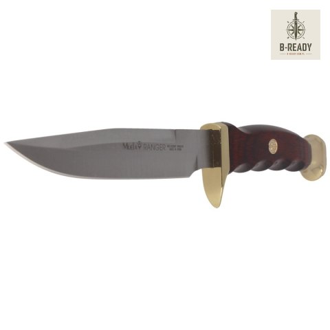Nóż Muela Ranger-14R Brown Pakka Wood, Satin X50CrMoV15