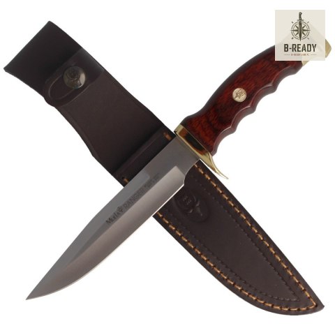 Nóż Muela Ranger-14R Brown Pakka Wood, Satin X50CrMoV15