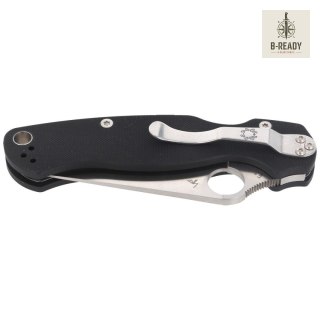 Nóż składany Spyderco Para Military 2 Black G10, Satin CPM S45VN by Sal, Eric Glesser (C81GP2)