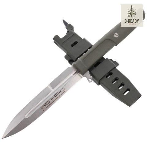 Nóż Extrema Ratio Requiem Ranger Green Forprene, Stone Washed N690 (04.1000.0478/GRN)