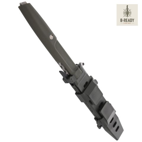 Nóż Extrema Ratio Requiem Ranger Green Forprene, Stone Washed N690 (04.1000.0478/GRN)