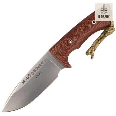 Nóż Muela Full Tang Brown Micarta, Satin 1.4116 CRYO-T (GAVILAN C)