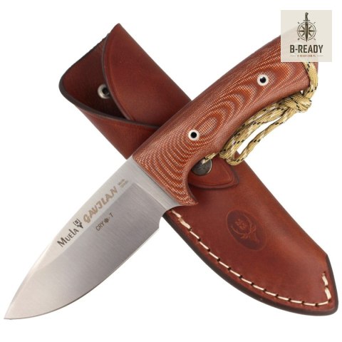 Nóż Muela Full Tang Brown Micarta, Satin 1.4116 CRYO-T (GAVILAN C)