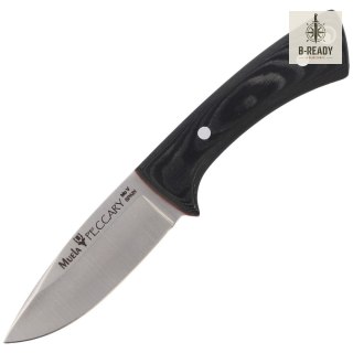 Nóż na szyję Muela Peccary-8M Neck Knife Black Micarta, Satin X50CrMoV15
