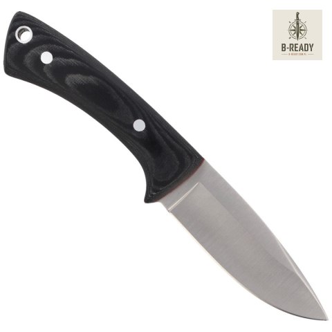Nóż na szyję Muela Peccary-8M Neck Knife Black Micarta, Satin X50CrMoV15