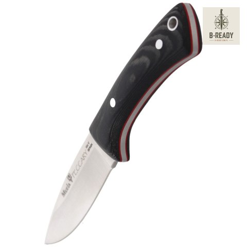 Nóż na szyję Muela Peccary-8M Neck Knife Black Micarta, Satin X50CrMoV15