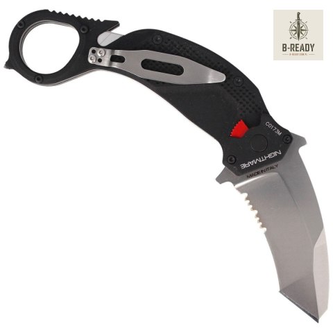 Nóż składany Extrema Ratio NightMare Karambit, Stone Washed (04.1000.0454/SW)