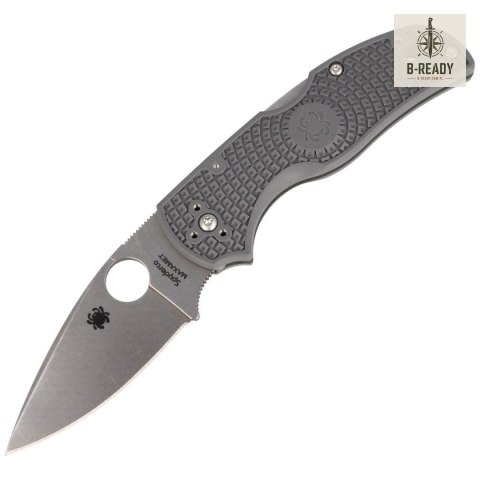 Nóż składany Spyderco Native 5 Lightweight Gray FRN, Satin Maxamet by Sal Glesser (C41PGY5)