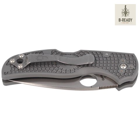 Nóż składany Spyderco Native 5 Lightweight Gray FRN, Satin Maxamet by Sal Glesser (C41PGY5)