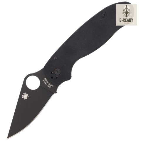 Nóż składany Spyderco Para 3 G-10 Black / Black Blade Plain (C223GPBK)