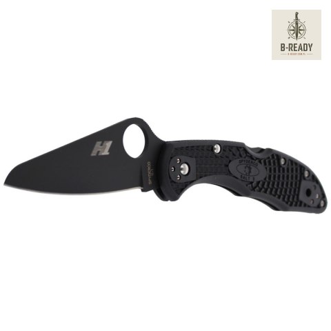 Nóż składany Spyderco Salt 2 FRN Black, Black Blade Plain H2 (C88PBBK2)