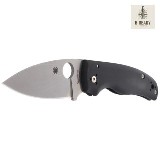 Nóż składany Spyderco Shaman Black G10, Stonewashed CPM S30V by Sal Glesser (C229GP)
