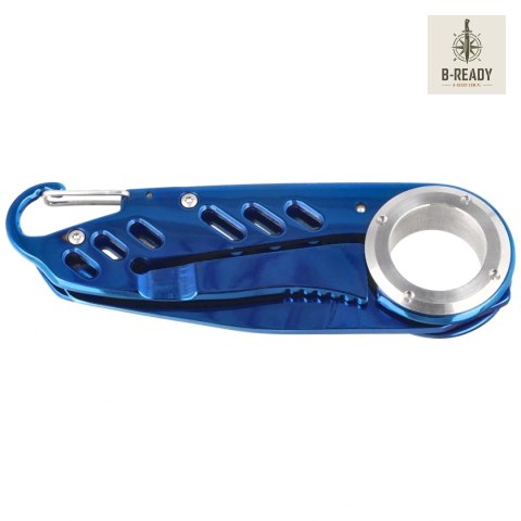 Nóż składany Third Decor Habitat N125 Titanium Blue Polished Steel, Titanium Blue Polished 420 (TH-N125) Decor Habitat