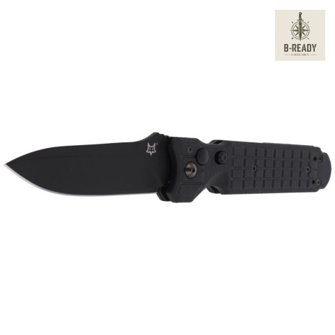 Nóż automatyczny Fox Predator II 2F Full Auto Black FRN, Black Idroglider N690Co (FX-448 B)