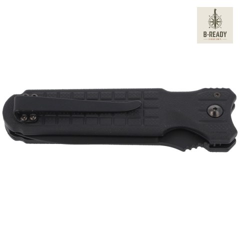 Nóż automatyczny Fox Predator II 2F Full Auto Black FRN, Black Idroglider N690Co (FX-448 B)