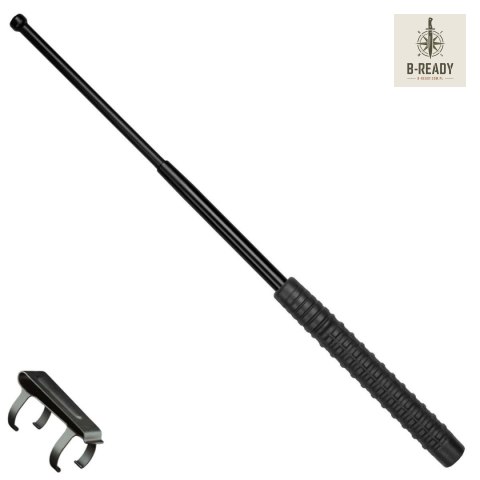 Pałka teleskopowa hartowana ESP 21'' z klipsem (ExB-21H-BK BC-01)