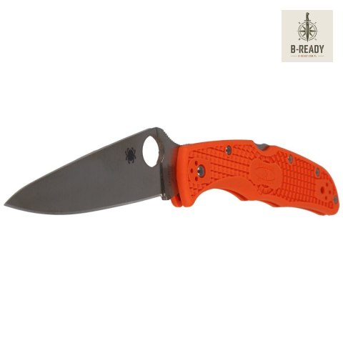 Nóż Spyderco Endura 4 FRN Orange Flat Ground Plain (C10FPOR)
