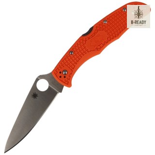 Nóż Spyderco Endura 4 FRN Orange Flat Ground Plain (C10FPOR)