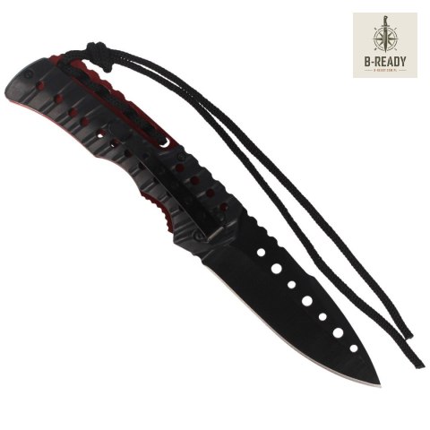 Nóż składany Herbertz CJH Hit Black Polimer, Black Blade (44183 - 208312)