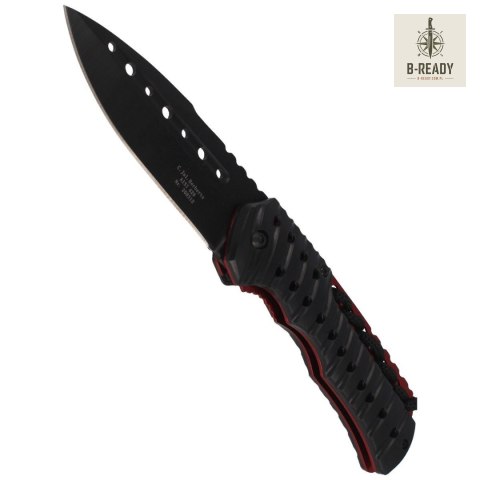 Nóż składany Herbertz CJH Hit Black Polimer, Black Blade (44183 - 208312)