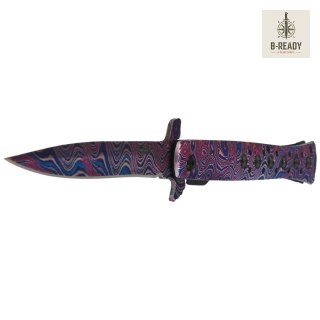 Nóż składany Herbertz CJH Italian Stiletto Colorful Steel, Colorful 420 (10000360)