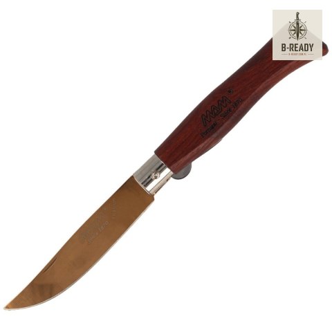 Nóż składany MAM Bronze Titanium, Bubinga Wood 83mm (2084)
