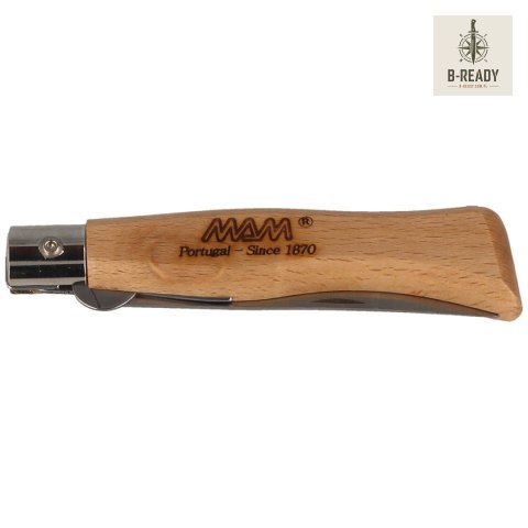 Nóż składany MAM Douro Blade Lock Light Beech Wood, Inox HW, Satin 420 (2006-LW)