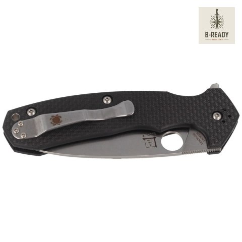 Nóż składany Spyderco Amalgam Carbon Fiber / G-10 Plain (C234CFP)