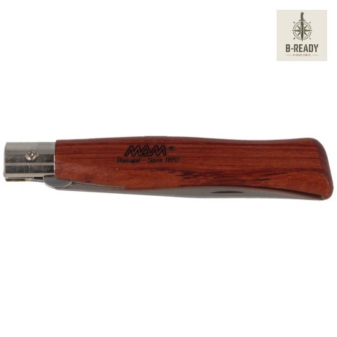 Nóż składany myśliwski MAM Douro Hunter's z blokadą, Bubinga Wood 105mm (2060)