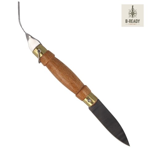 Nóż składany niezbędnik z widelcem MAM Traditional 61mm (2020)