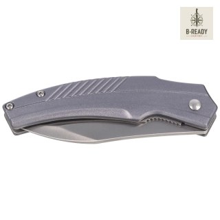 Nóż składany Third Decor Habitat N71 Gray Aluminum, Satin 420 (TH-N71G) Decor Habitat