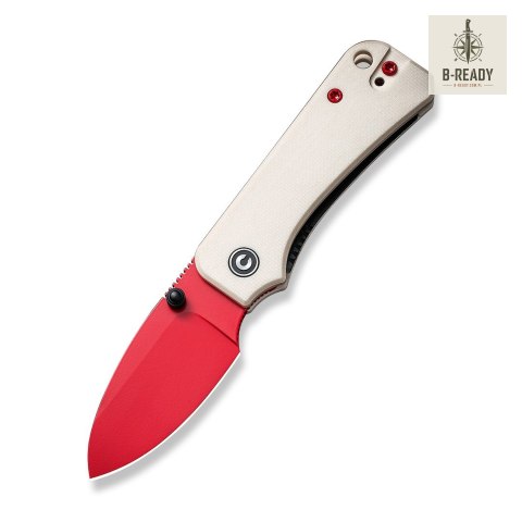 Nóż CIVIVI Baby Banter Ivory G10 Red C19068S-7