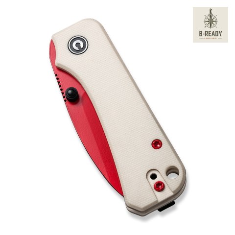 Nóż CIVIVI Baby Banter Ivory G10 Red C19068S-7