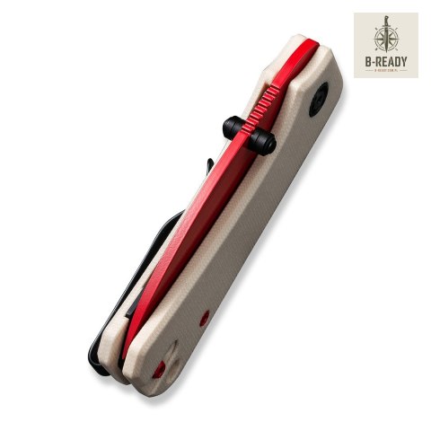 Nóż CIVIVI Baby Banter Ivory G10 Red C19068S-7