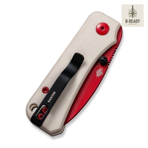 Nóż CIVIVI Baby Banter Ivory G10 Red C19068S-7