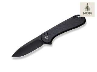 Nóż CIVIVI Button Lock Elementum II G10 All Black