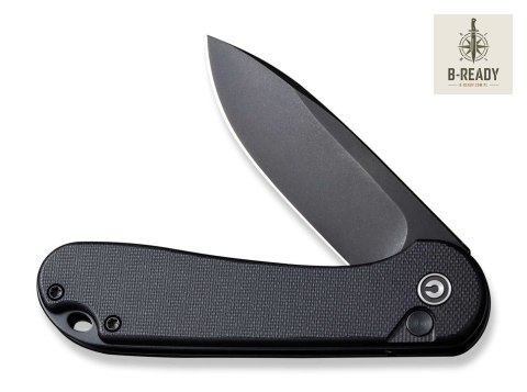 Nóż CIVIVI Button Lock Elementum II G10 All Black