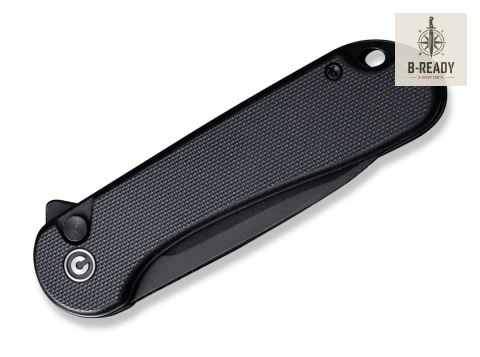 Nóż CIVIVI Button Lock Elementum II G10 All Black