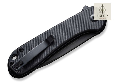 Nóż CIVIVI Button Lock Elementum II G10 All Black