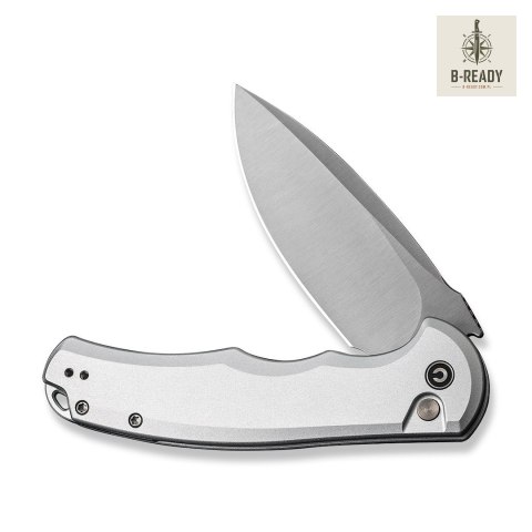 Nóż CIVIVI Button Lock Praxis Aluminum Silver