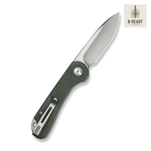 Nóż CIVIVI Elementum Slip Joint Green Micarta