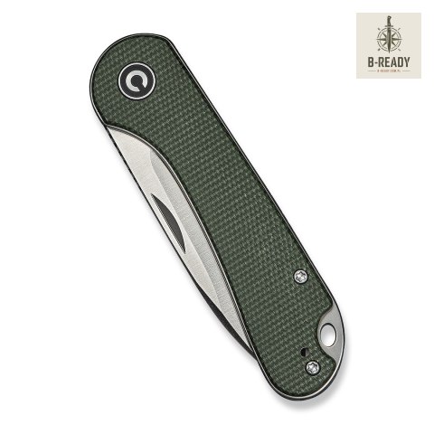 Nóż CIVIVI Elementum Slip Joint Green Micarta