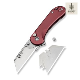 Nóż CIVIVI Elementum Utility Alu Burgund C23039B-5