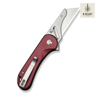 Nóż CIVIVI Elementum Utility Alu Burgund C23039B-5