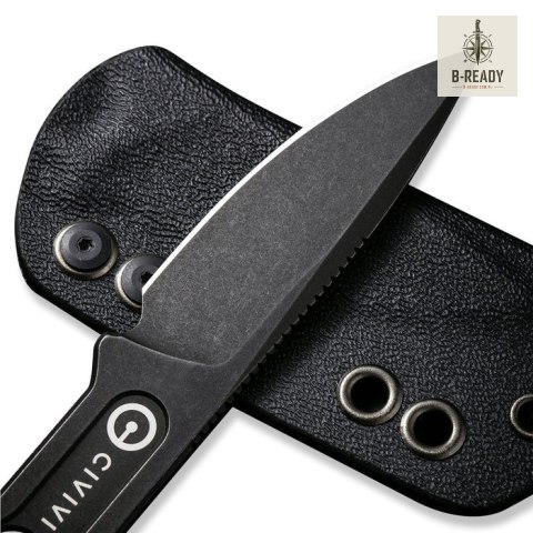 Nóż CIVIVI Fixed Circulus Black SW