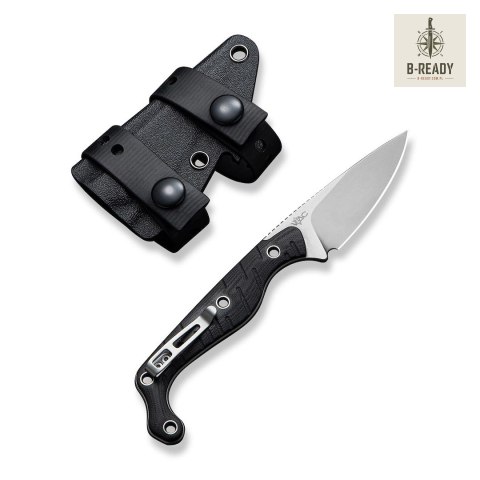 Nóż CIVIVI Fixed SÖKN Nitro-V Black G10
