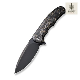 Nóż CIVIVI Praxis Shredded Carbon Gold