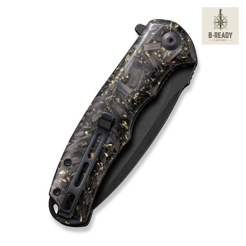 Nóż CIVIVI Praxis Shredded Carbon Gold