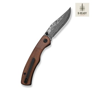 Nóż Civivi Clingman Damascus Guibourtia Wood