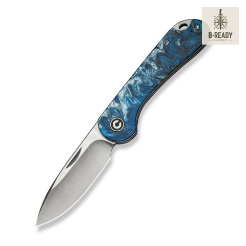 Nóż Civivi Elementum Slip Joint 14C28N Blue Resin
